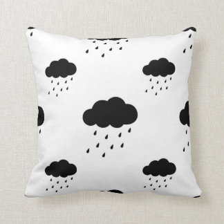 Rain Cloud Throw Pillow