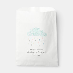 Rain Clouds Baby Shower Favour Bag