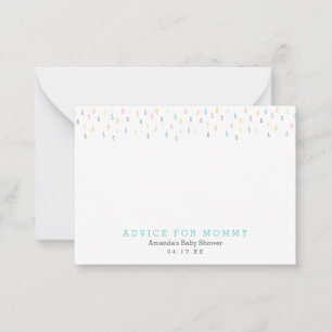 Rain Clouds Mommy Advice Cards