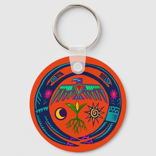 Rain Dance Keychain (Front)
