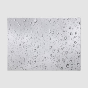 Rain Droplets Tissue Paper