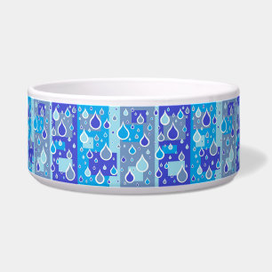 Rain Drops April Showers Multi Blue Design