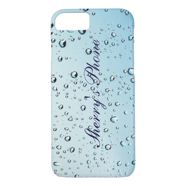 Rain Drops iPhone 7 Case (Back)