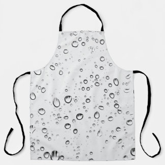 Rain drops rainy wet droplets apron