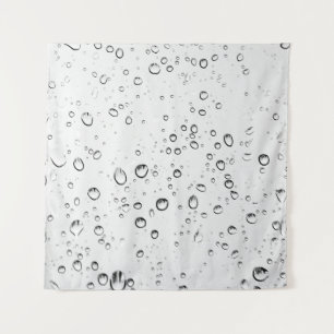Rain drops rainy wet droplets tapestry