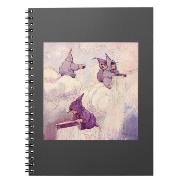 Rain Faeries Making Rain Notebook (Front)