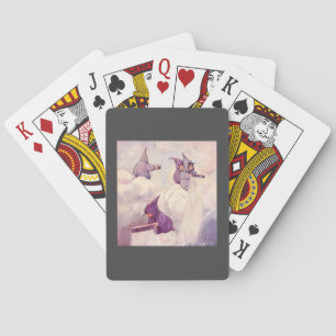 Rain Faeries Making Rain Playing Cards