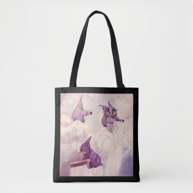 Rain Faeries Making Rain Tote Bag (Front)