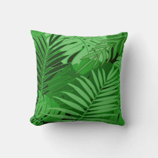 Rain Forest #3 Throw Pillow