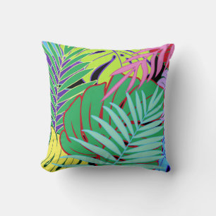 Rain Forest #4 Throw Pillow