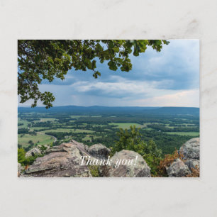 Rain Headed To Petit Jean Postcard