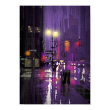 RAIN IN THE CITY POSTER