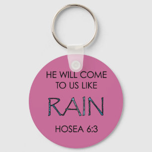 Rain Keychain