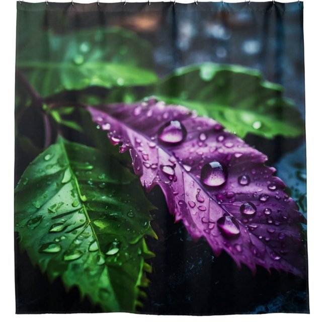 “Rain-Kissed Leaves: Nature’s Palette" (Front)