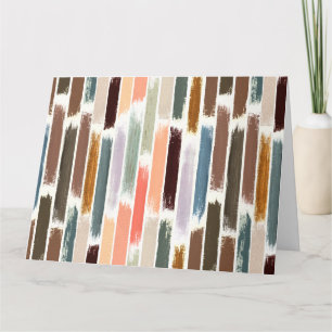 Rain of colours 2 thank you card
