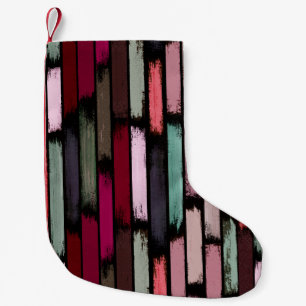 Rain of colours 3 small christmas stocking
