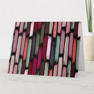 Rain of colours 3 thank you card