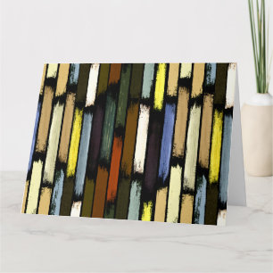 Rain of colours 4 thank you card