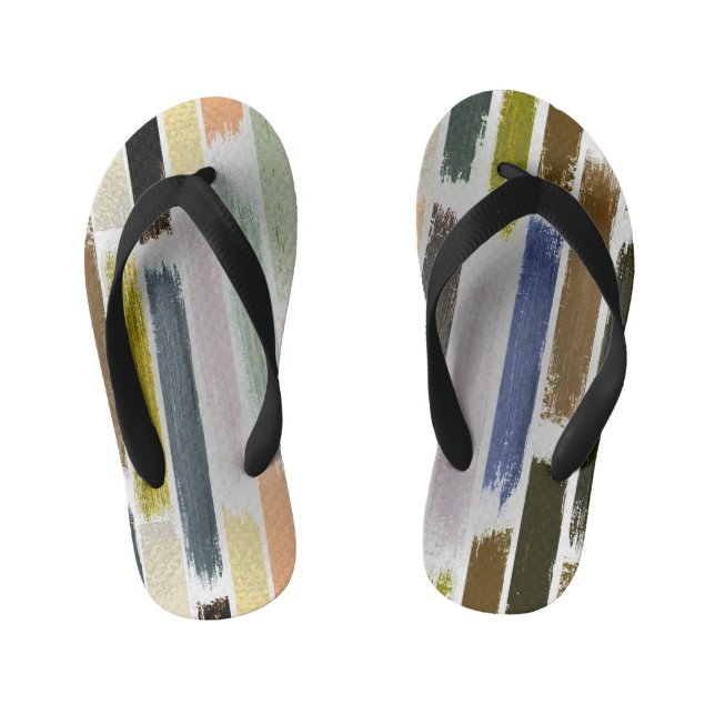 Rain of colours 5 kid's flip flops (Footbed)