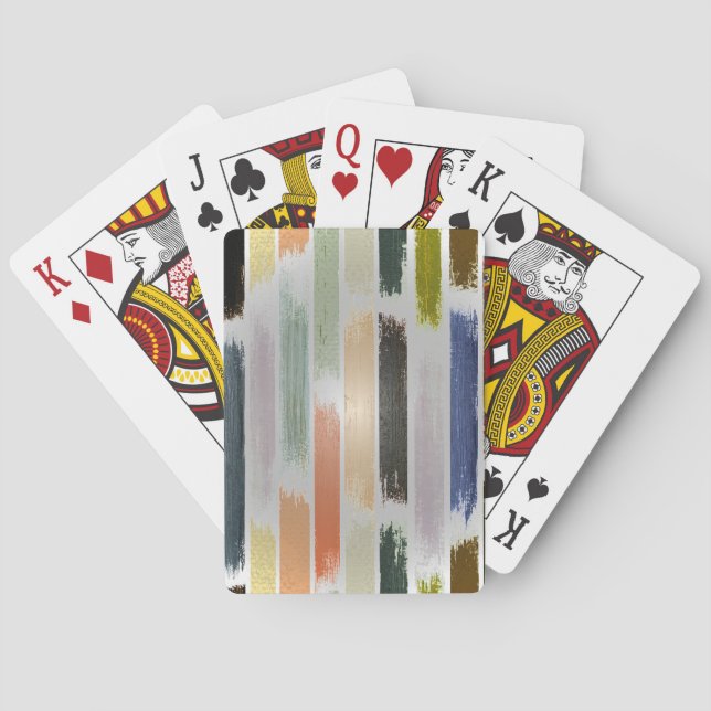 Rain of colours 5 playing cards (Back)