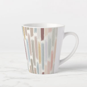 Rain of colours latte mug