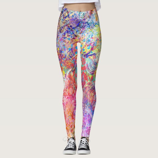 Rain of Colours Leggings (Front)