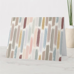 Rain of colours thank you card