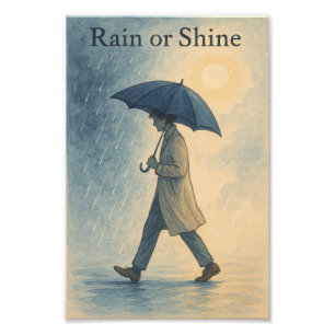 Rain or Shine” Art Print – Dreamy Literary 
