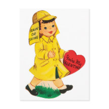 Rain or Shine | Valentine | Carte postale