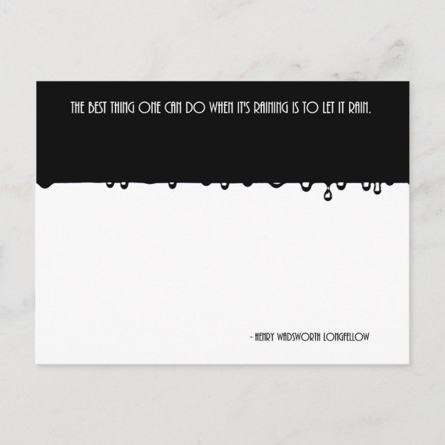 Rain Postcard (Front)