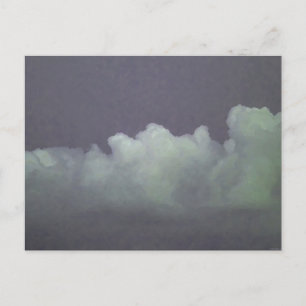"Rain Puffs" - Postcard