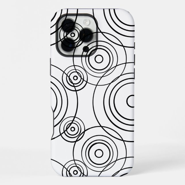 Rain Ripples iPhone Case (Back)