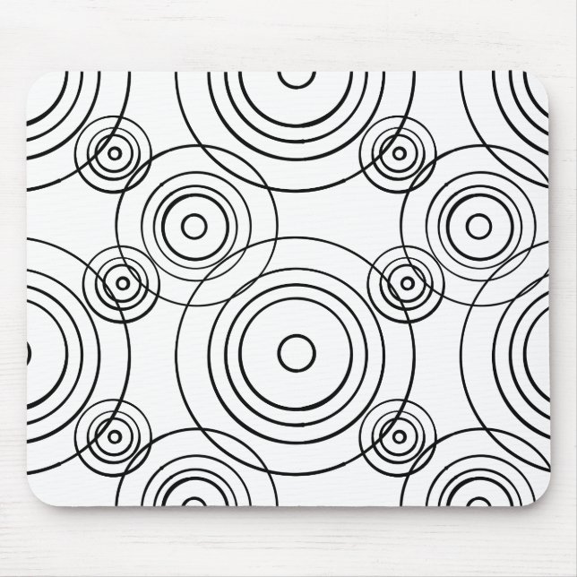 Rain Ripples Mouse Pad (Front)