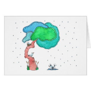 Rain Shower, Blank