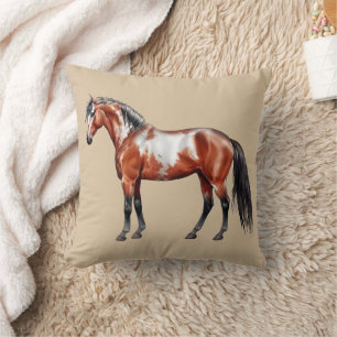 Rain Spirit - Pferd, stehend - Throw Pillow