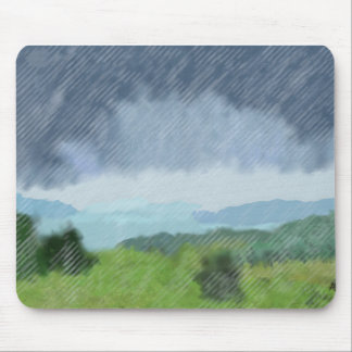 Rain Storm Over the Land,  Mouse Pad