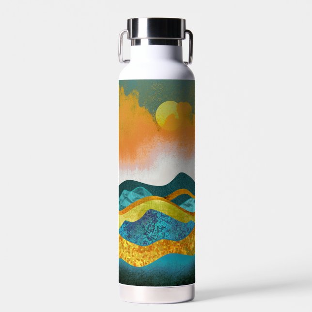 Rain Storm Water Bottle (Front)