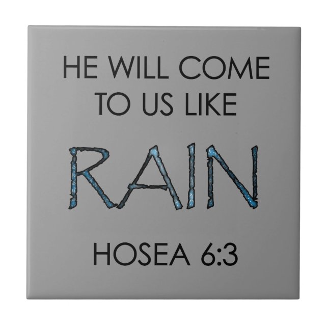 Rain Tile (Front)