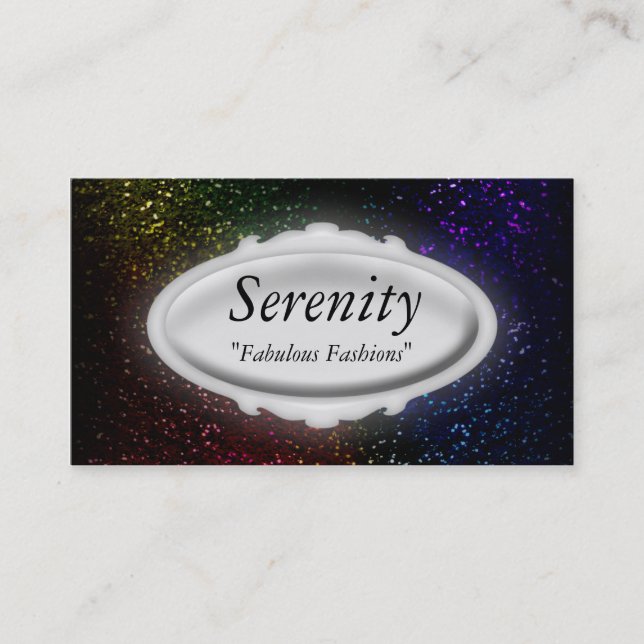 Rainbow 100 business card (Front)