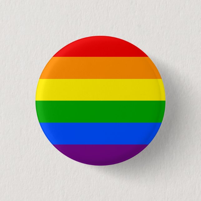 RAINBOW 1.25-inch 1 Inch Round Button (Front)