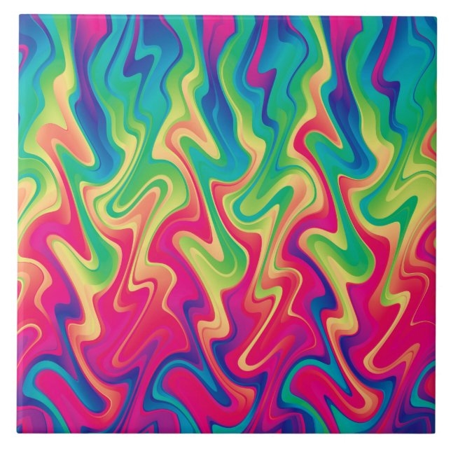 Rainbow 21 tile (Front)