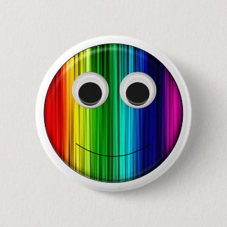 Rainbow 2 Inch Round Button