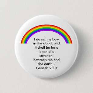 Rainbow, 2 Inch Round Button
