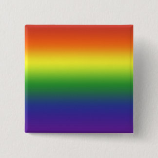 Rainbow 2 Inch Square Button