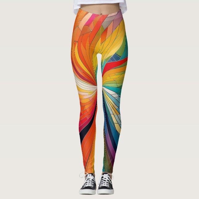 Rainbow 3 leggings (Front)