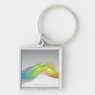 Rainbow 3D lightscape Keychain