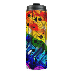 Rainbow 604 We Are Always Here Thermal Tumbler