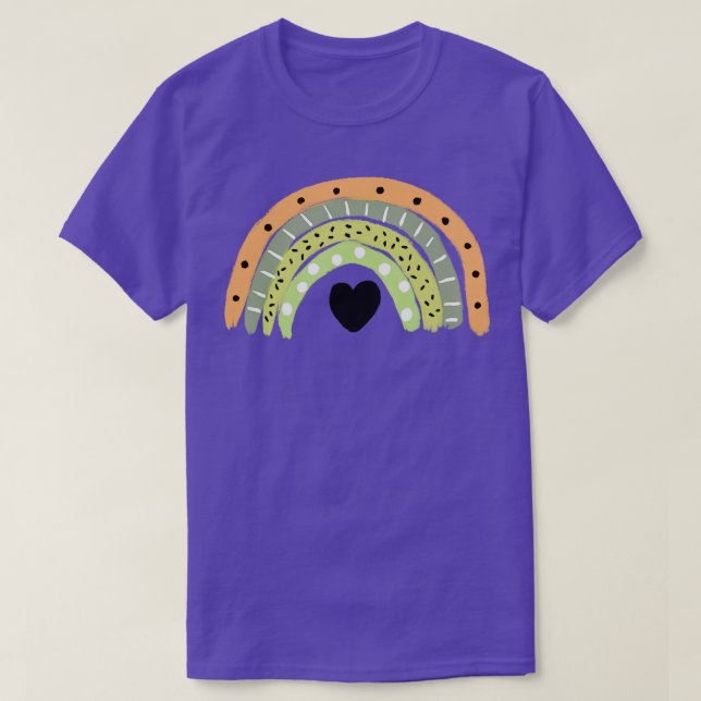 rainbow 8 T-Shirt (Design Front)