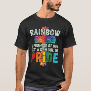 Rainbow A Promise Of God Not A Symbol Of Pride T-Shirt