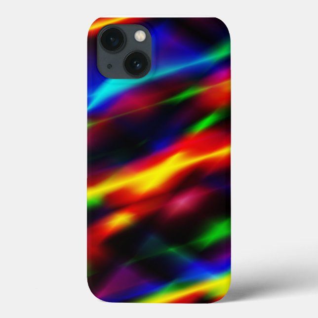 Rainbow Abstract Case-Mate iPhone Case (Back)